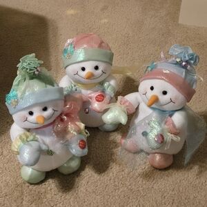 Ganz Musical Snowmen Vintage
